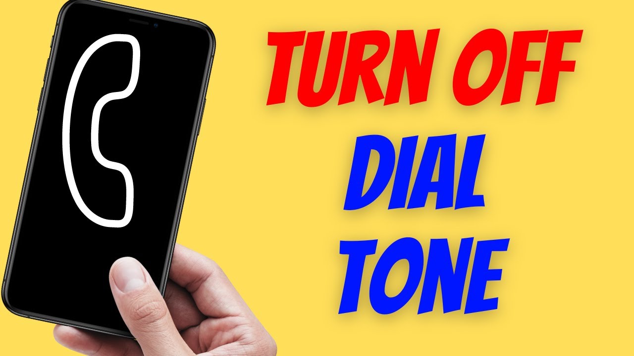 How To Turn Off Dial Tone On IPhone YouTube