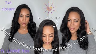 NEW Luvme Hair PartingMAX Loose Body Wave Unit | 7x6 Closure | Breathable Cap l Beginners!