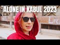 Foreigner walks alone in kabul afghanistan  2023