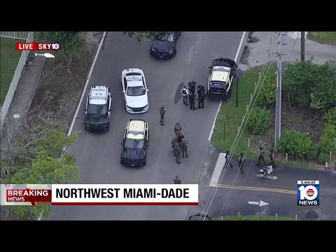 Deputies respond to reports of a bailout involving stolen vehicle in northwest Miami-Dade