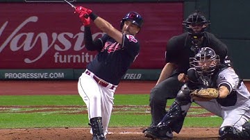 CWS@CLE: Chisenhall doubles to drive in Robertson