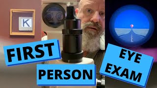 First Person Eye Exam | ASMR