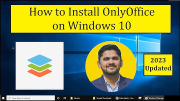 How to Install OnlyOffice on Windows 10 | Complete Installation | Amit Thinks