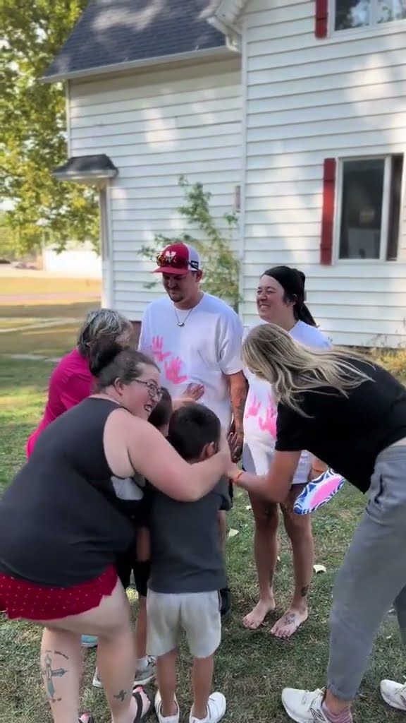 Dad Literally Flips Out at Gender Reveal || ViralHog
