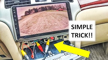 How to Install a Backup Camera - Always-On & CANBUS Details