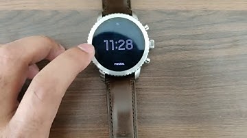 Fossil Q Explorist about battery and changing the strap, Wear OS by Google