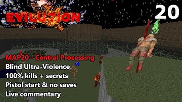 TNT: Evilution - MAP20 (Central Processing) - Blind Ultra-Violence 100%