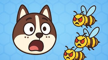 Save The Doge — Will He Survive the Bees?! 🐝😳