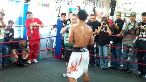 Manny Pacquiao Padwork II