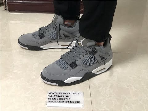 jordan retro 4 space grey