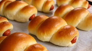 How to Make Best HK Style Sausage BreadTangzhong Method Soft & Fluffy Homemade Bread Recipe