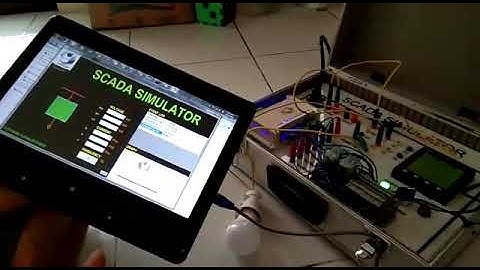scada simulator menggunakan arduino mega dan uno sebagai RTU
