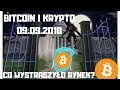 Bitcoin i Krypto 09.09.2018 Co Tak Naprawde Wystraszyło Rynek?