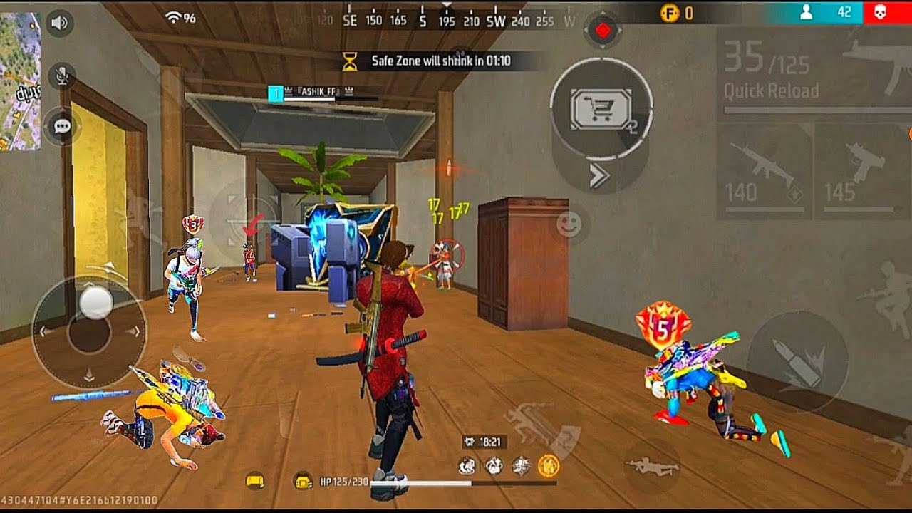 ASHIK FF Solo Vs Squad Full Gameplay Poco X5 Pro iPhone 15 hew-hello-ringtone-download-mp4-2022-ff-ashik-2