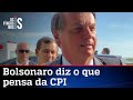 Bolsonaro sobe o tom contra Renan e Aziz: CPI dos Patifões!