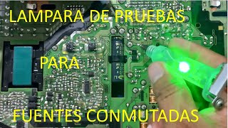 si te dedicas a la reparacion de FUENTES CONMUTADAS  esta Herramienta no puede faltar en tu taller.