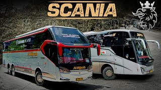 Sama Sama Scania Tapi Beda Kasta😱 Aksi & Skill Drivernya Bikin Geleng Kepala Saat Taklukan Tikungan