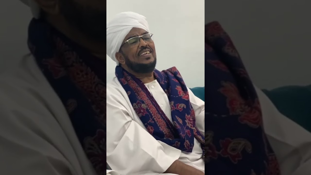 الشيخ المادح عبدالله الحبر في قصيدة 