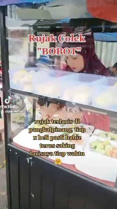 #viralkan rujak culet bobot #pgk babel terlaris tiap waktu.tiap x dateng pasti habiz terus 😳