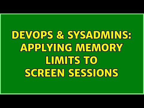 DevOps & SysAdmins: