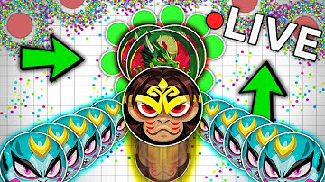 The OFFICIAL Agar.io Takeover Live Stream with RayDay and M4J!