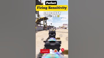 Perfect Firing Sensitivity in Call of Duty Mobile #viral #trending #codm