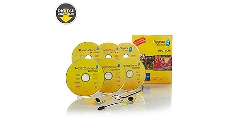 Rosetta Stone Language Learning System  Levels 1  5