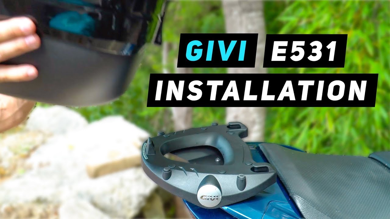 GIVI E531 Rack Installation - 07-16 Suzuki Burgman 400 | Mitch's Scooter Stuff