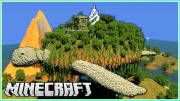 I Spent Hours Making a HUGE Turtle Island Base..