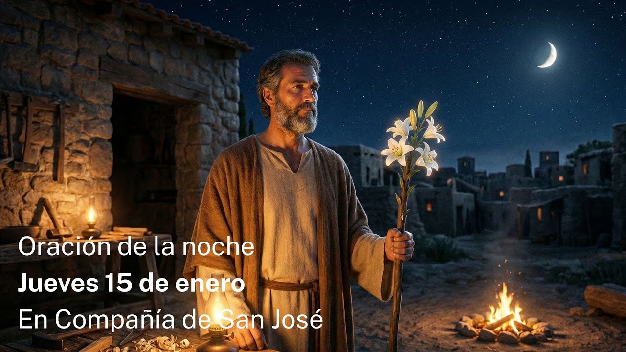 Oración de la noche a San José jueves 15 de enero