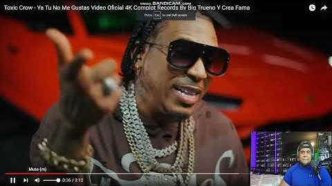 Toxic Crow - Ya Tu No Me Gustas Video Oficial 4K Complot Records By Big Trueno (VIDEO RECCION)