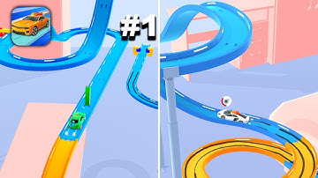 Track Master - New Release - Hyper Hybrid Casual - Gameplay Walkthrough (iOS & Android)