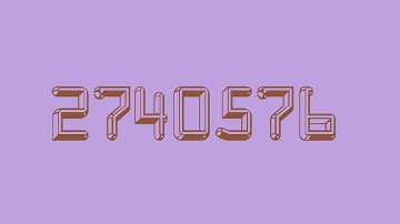 Colorful Numbers 1 to 10000000 (TYC Bloonchipper 1214 RE-UPLOAD) (fixed)