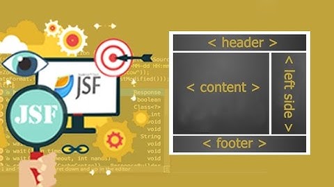 JSF template with facelets