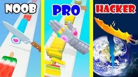 NOOB vs PRO vs HACKER - Perfect Slices