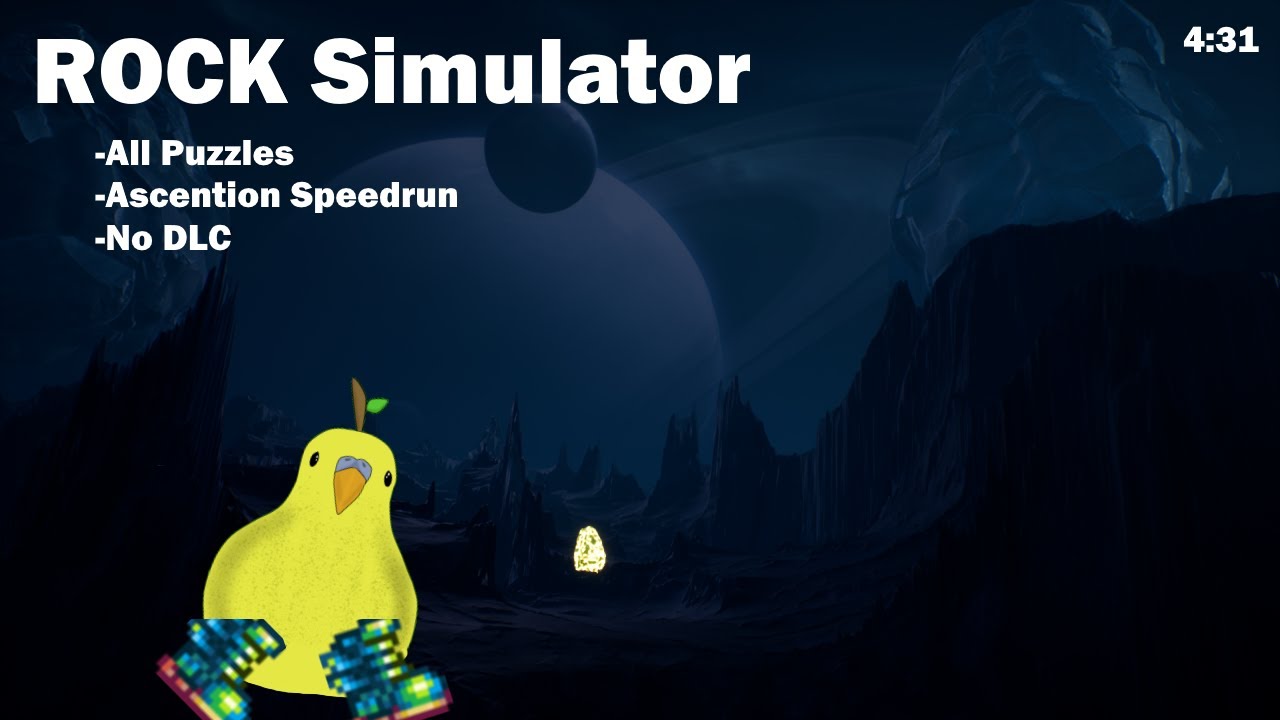 Rock Simulator All Puzzle Speedrun in 