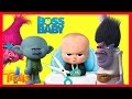 Boss Baby Cuts Trolls Hair with Bergen Chef Part 12 - Smurfs Toys | Ellie Sparkles