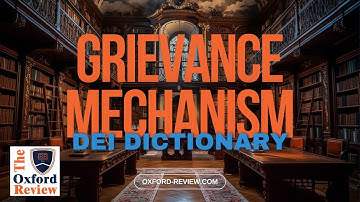 Grievance Mechanism