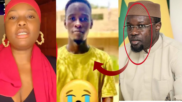 Ndaysan 😭dewou matar diagne bi Ousmane sonko……….?