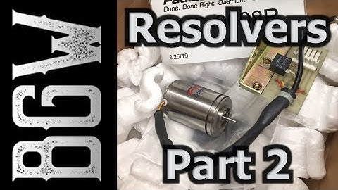 Replacing Resolvers on the Fadal - Part 2