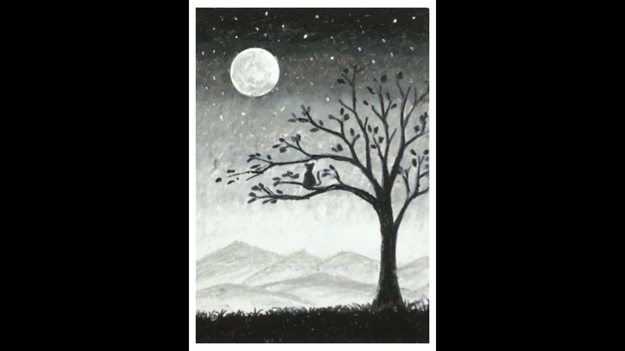 Black and white landscape painting / Cong dan art # 92 - YouTube