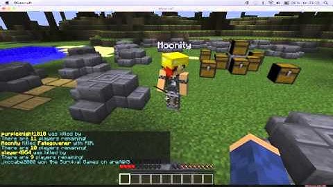 minecraft hunger games on meepcraft