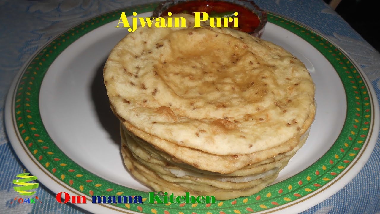 Ajwain puri (अजवाइन पूरी) YouTube