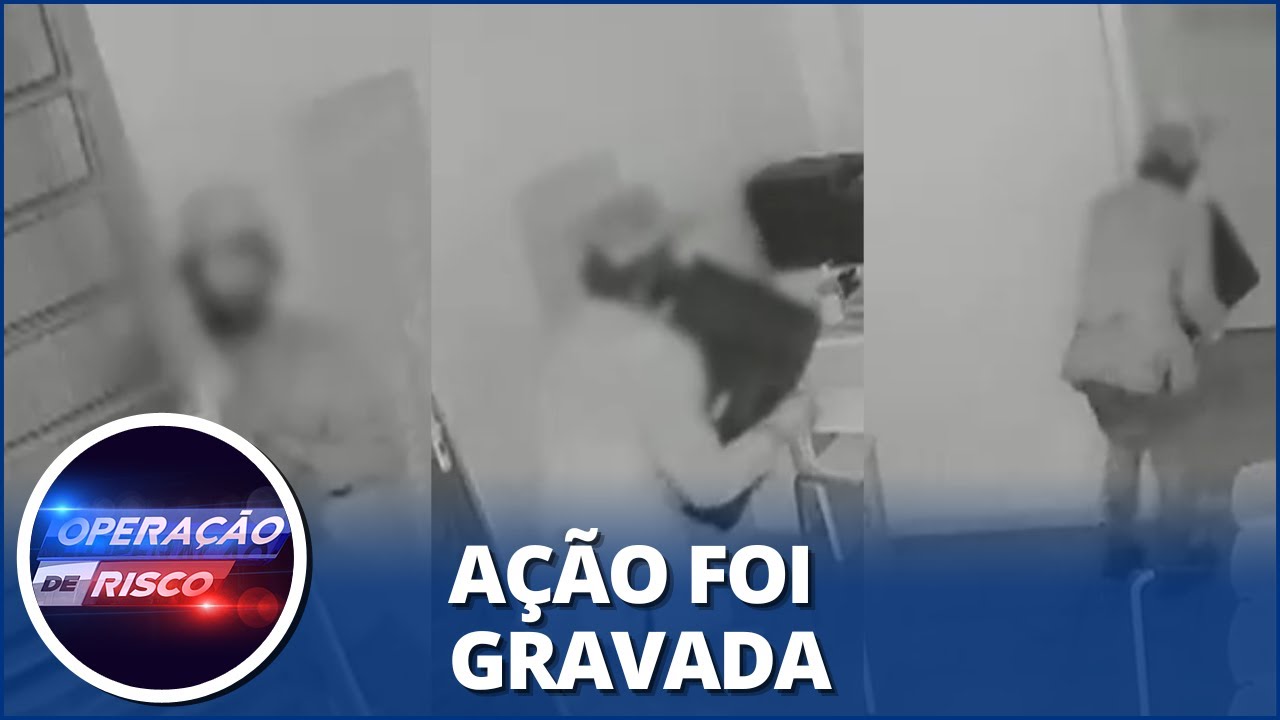 Usuário de crack rouba televisão de clínica e troca por droga