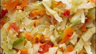 Steamed Cabbage | Fefe’s Wurl