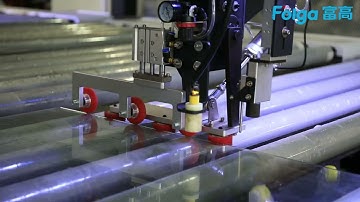 Folga Newest Four-side edger(Seaming machine) with 2 wheels for flat edge grinding.