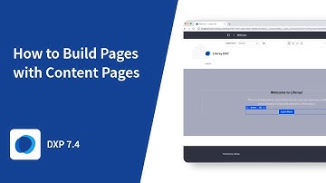 How to Build Pages with Content Pages Using Liferay DXP 7.4