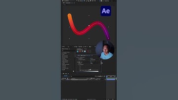 ONE CLICK: Create TRUE GRADIENT STROKE with Free After Effects Script #shorts