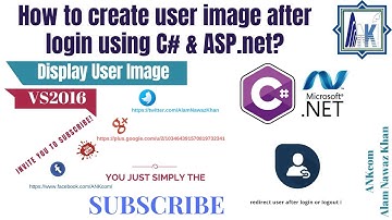 Show #image of #user after #login