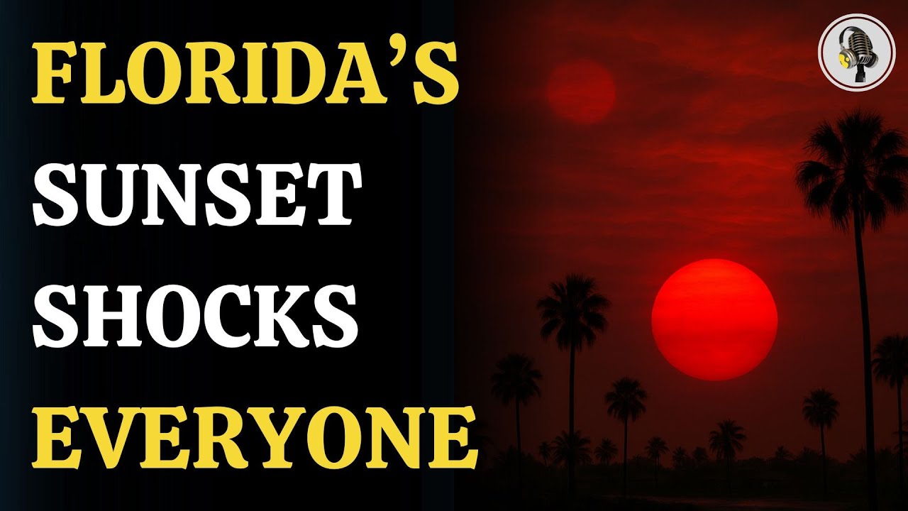 Florida’s Red Sun Baffles Everyone But There’s a Catch  | WION Podcast